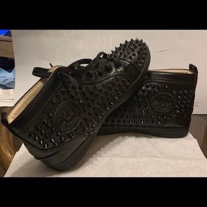 Christian Louboutin Spikes High Top Sneakers